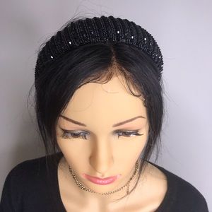 NWT- crystal beaded headband